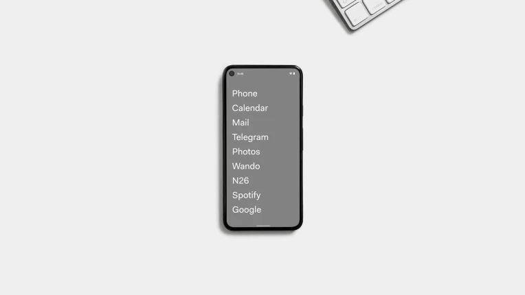 Smartphone Homescreen