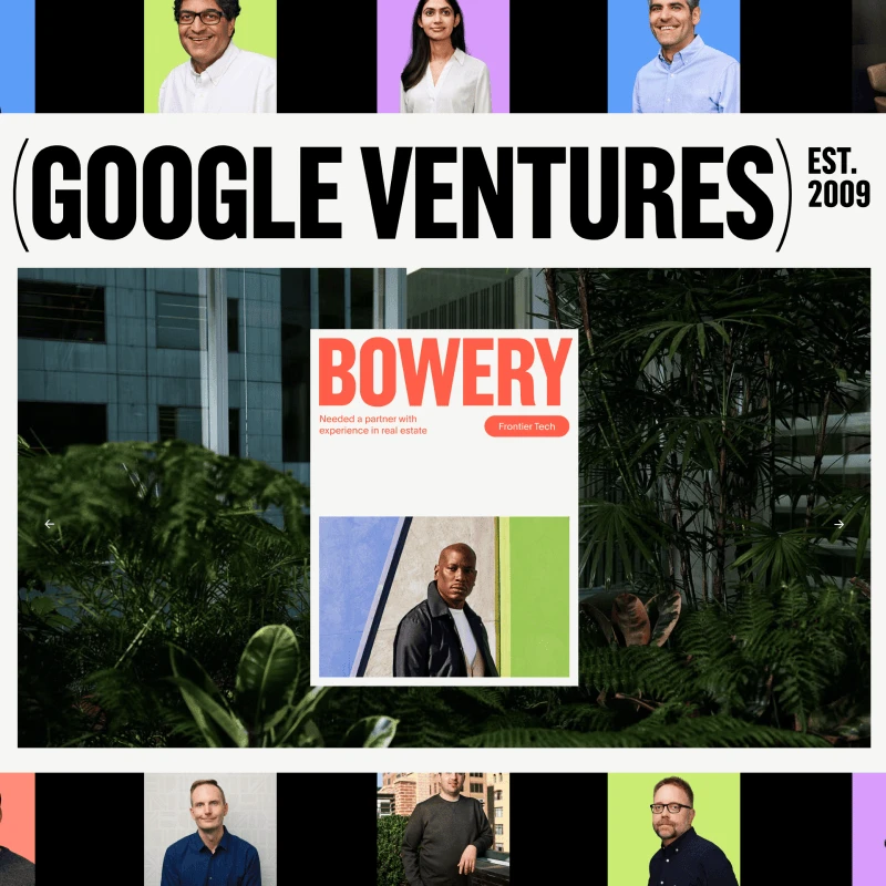 <p>Google Ventures</p>